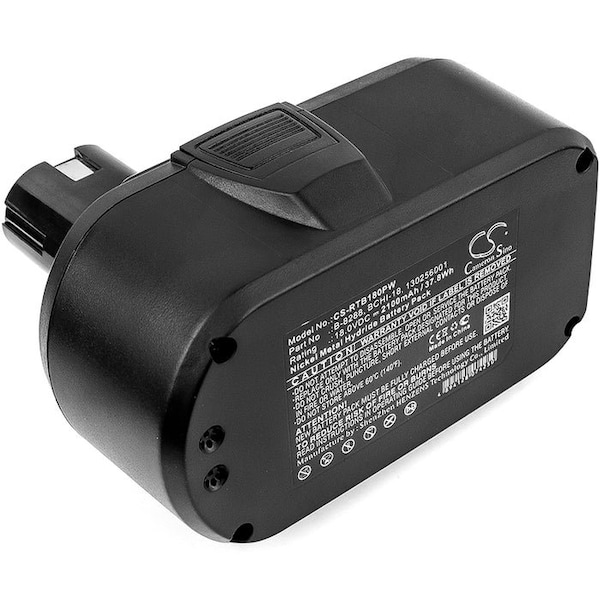 Bsc Preferred Ryobi FL1800 HBD750R HD1800M HP1802M R10530 R10630 R10 Power Tool Repl. Battery CS-RTB180PW - main